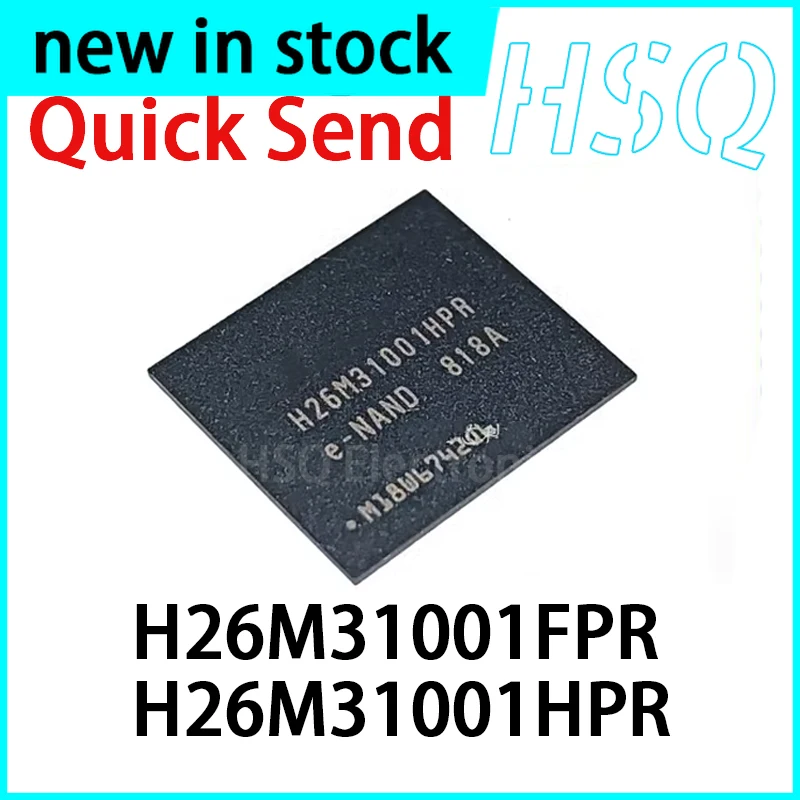 1PCS H26M31001FPR H26M31001HPR 4G Memory IC 4.5 Version 2GB Storage Phone Font Library Hard Disk IC New in Stock