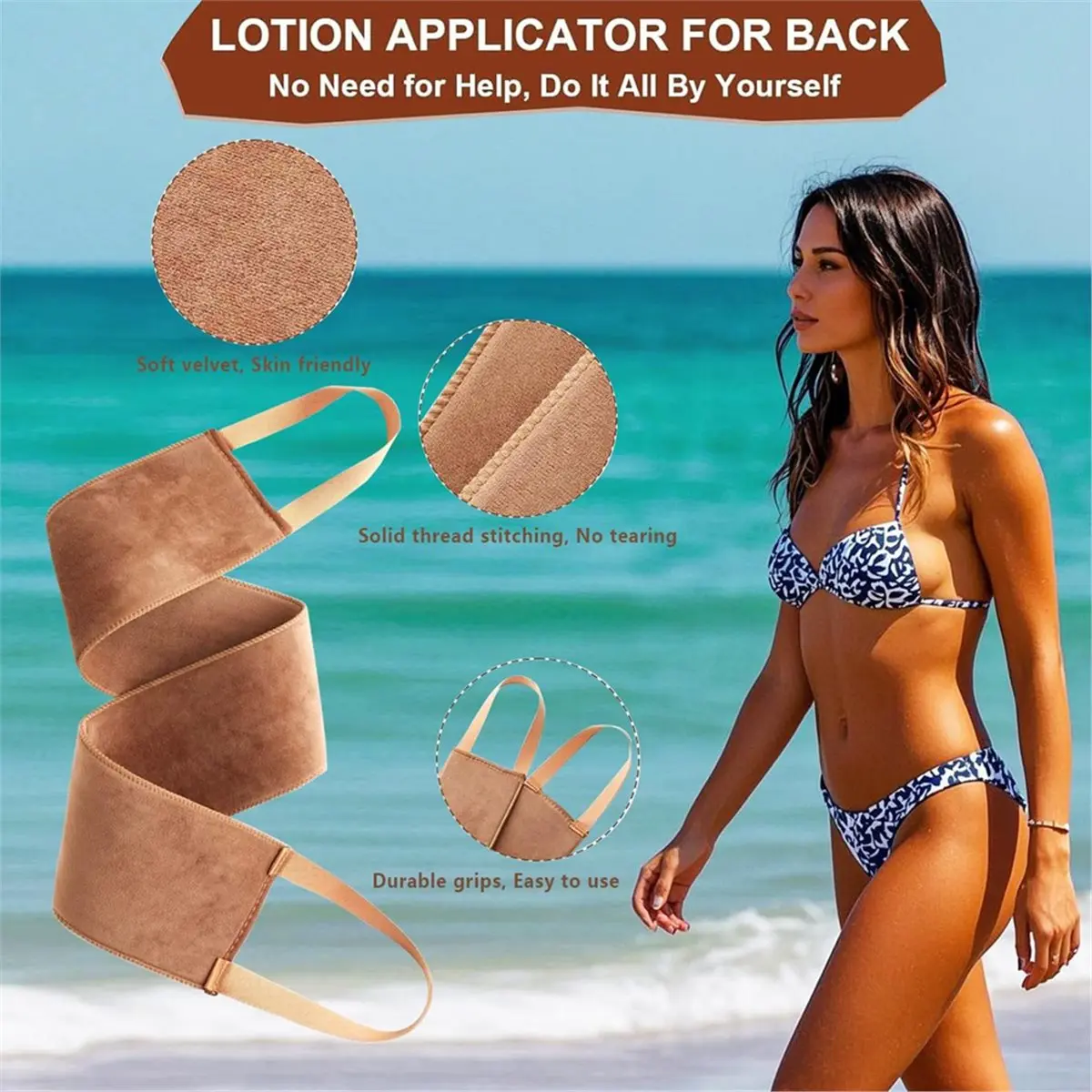 [NEW] 4 in 1 Tanning Mitt Self Tanning Mitt Applicator Self Tanner Brush Self Tanner Back Applicator Self Tanner Mitt Tanning