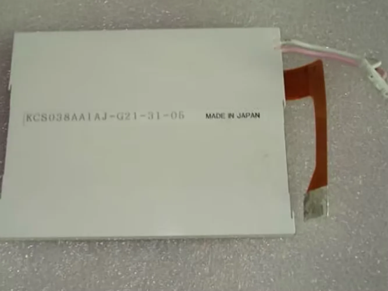 Panel LCD de 3,8 pulgadas KCS038AA1AJ-G21