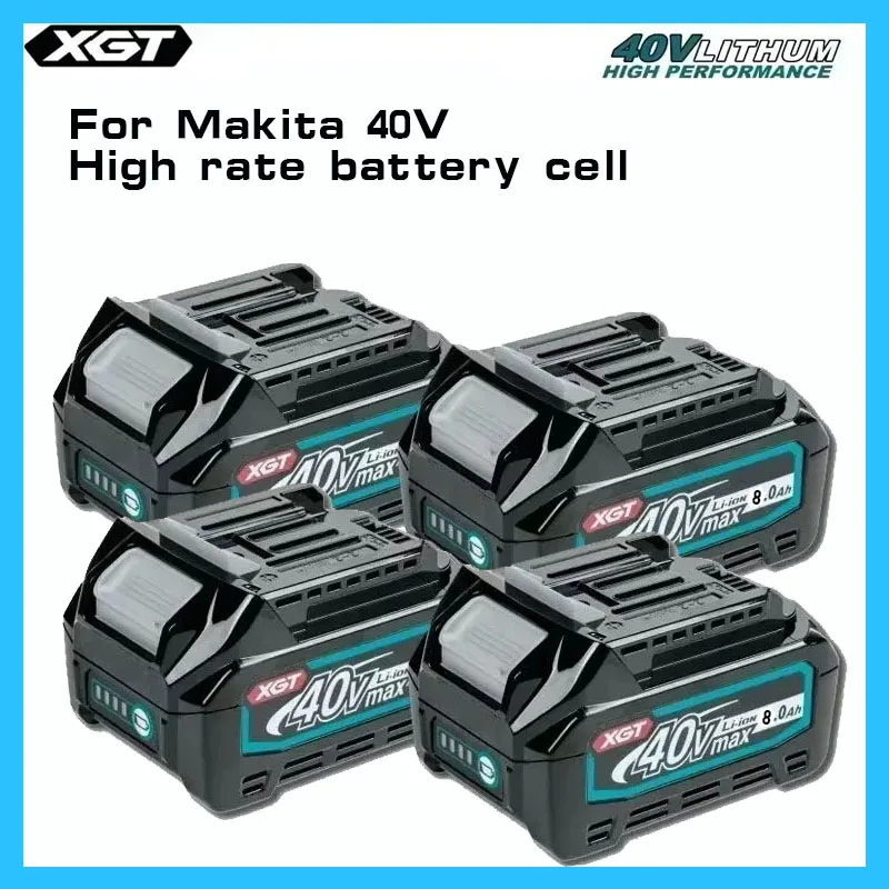 

for Makata 40V Max XGT battery 8Ah rechargeable lithium-ion battery suitable and 40V BL4025, BL4040, BL4050 power tool batteries