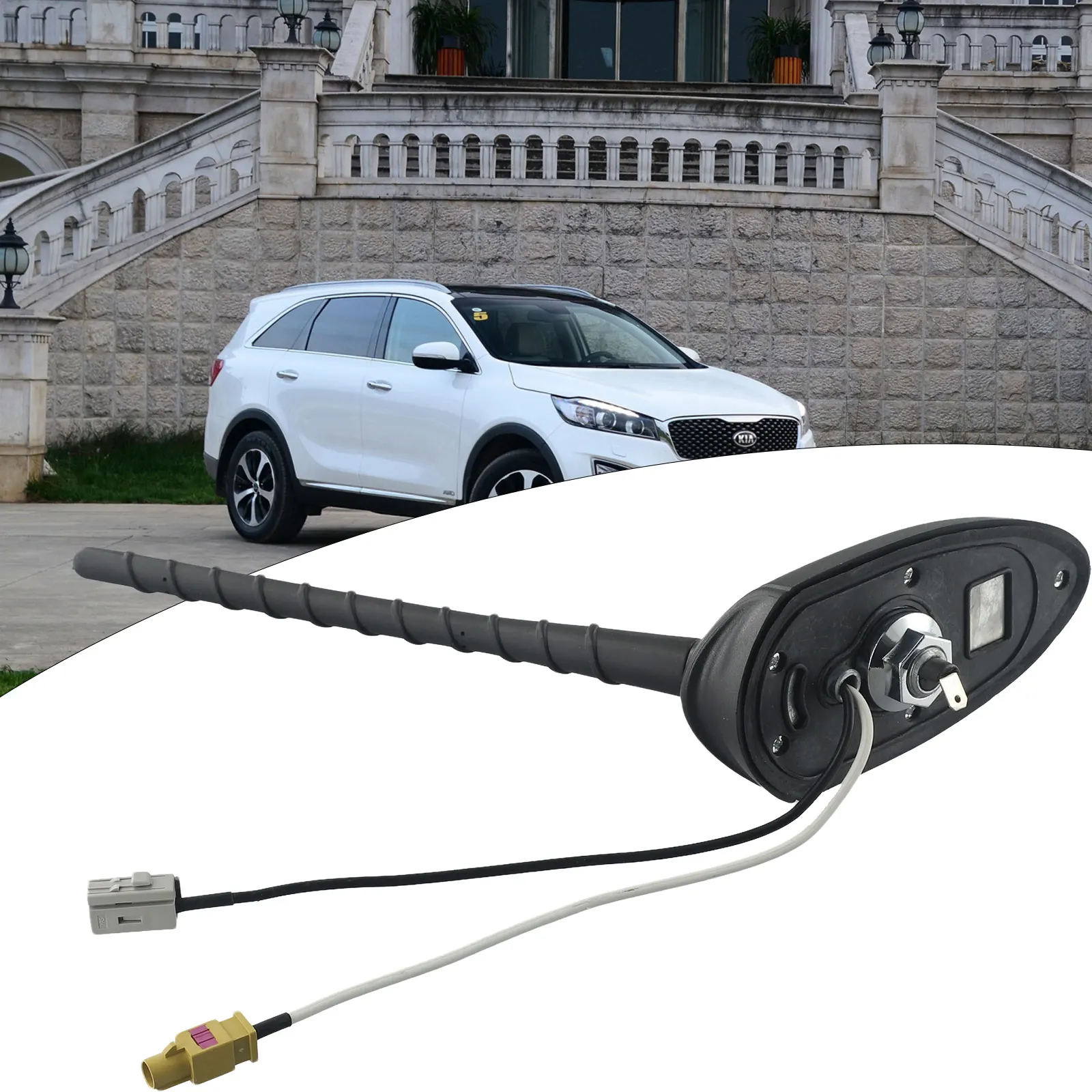 High-quality Car Roof Antenna Radio Aerial Antenna Radio Metal Receiving Antennas 96210-1U000 For Kia Sorento 2011 To 2015