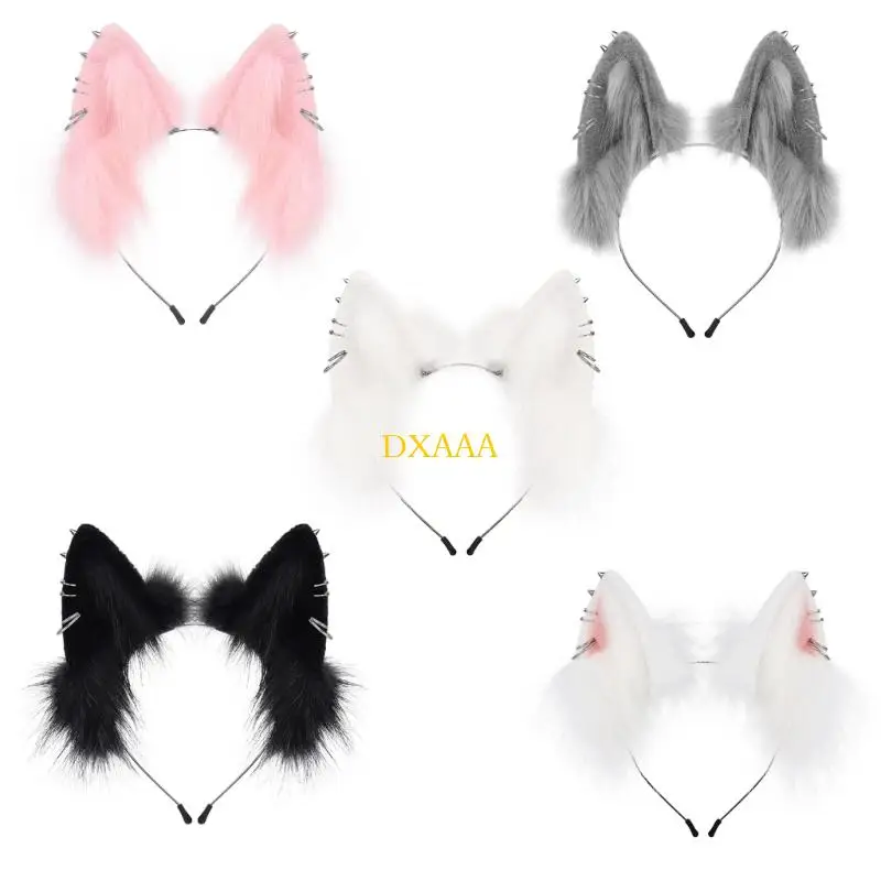 

DXAA Eye Catching Ear Headband Nonslip Design Friendly Headpiece Perfect For Cosplay Costumes And Dressing Up Parties