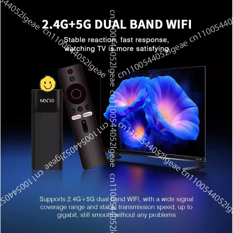 MX10F3 ATV4K Set Top Box Android 14 HD 5GWiFi Bluetooth h313 IPTV Box TV