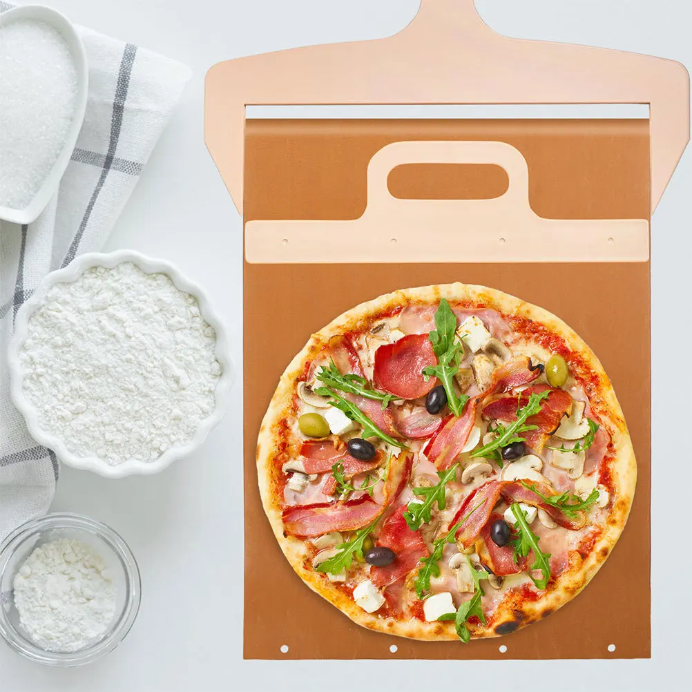 

2Pcs Sliding Pizza Peel Replacement Cloth Heat-Resistant Nonstick Baking Mat Pizza Transfer Cloth for Oven Use