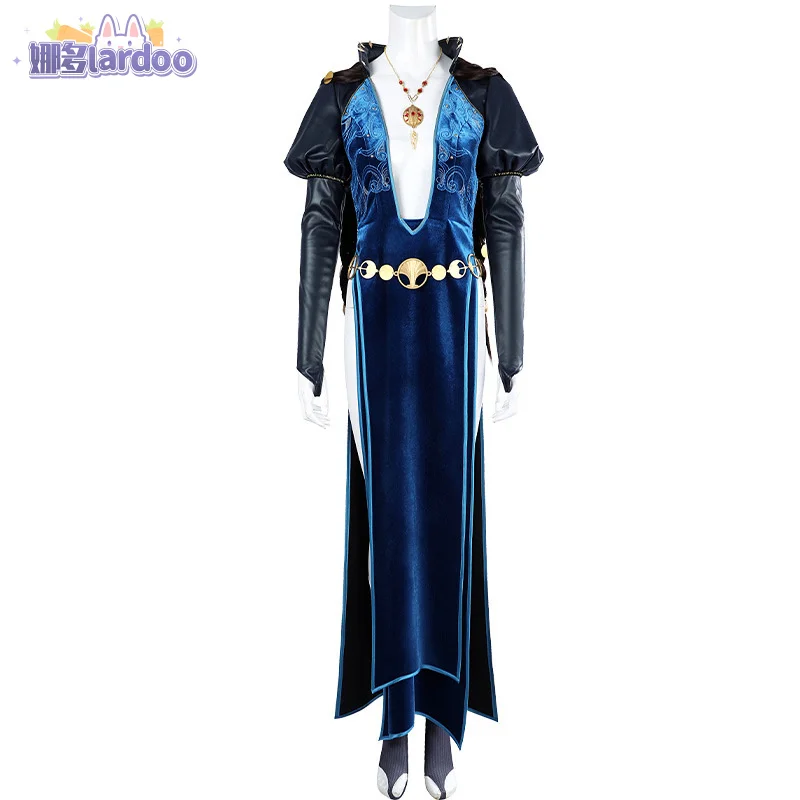 Baldur's Gate 3 Mizora Cosplay Fantasia Costume Disguise Adult Women Dress BG3 Role Play Outfit Female Halloween Carnival Suit