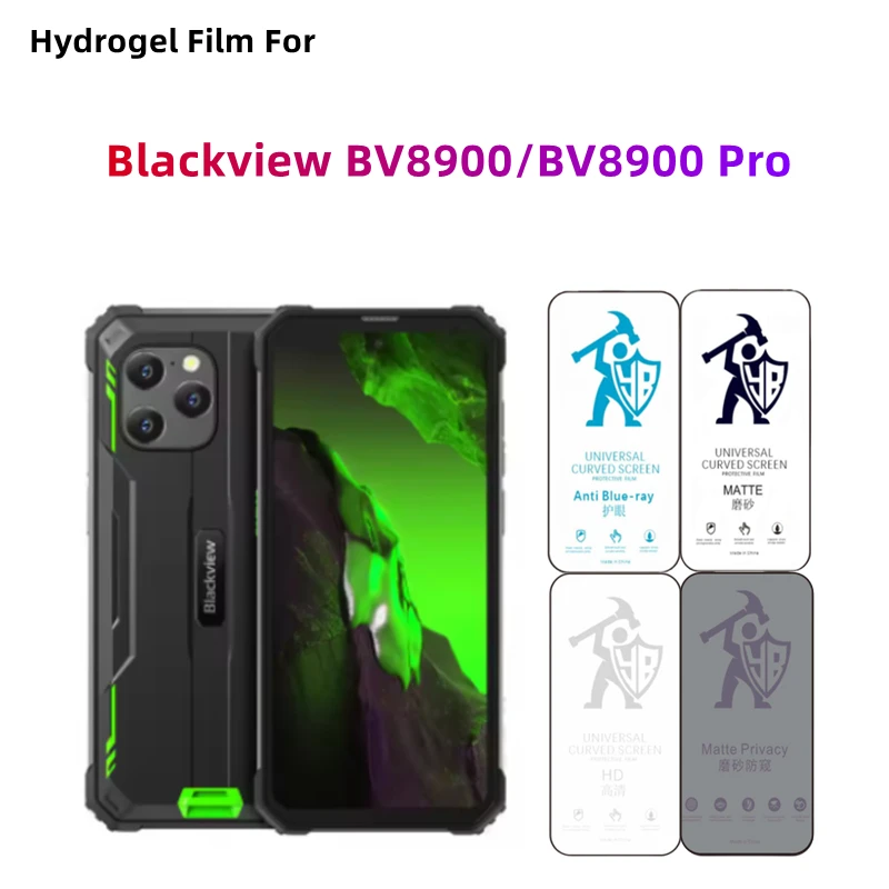 2pcs Matte Hydrogel Film For Blackview BV8900Pro HD Screen Protector For Blackview BV8900 Eye Care Privacy Matte Protective Film