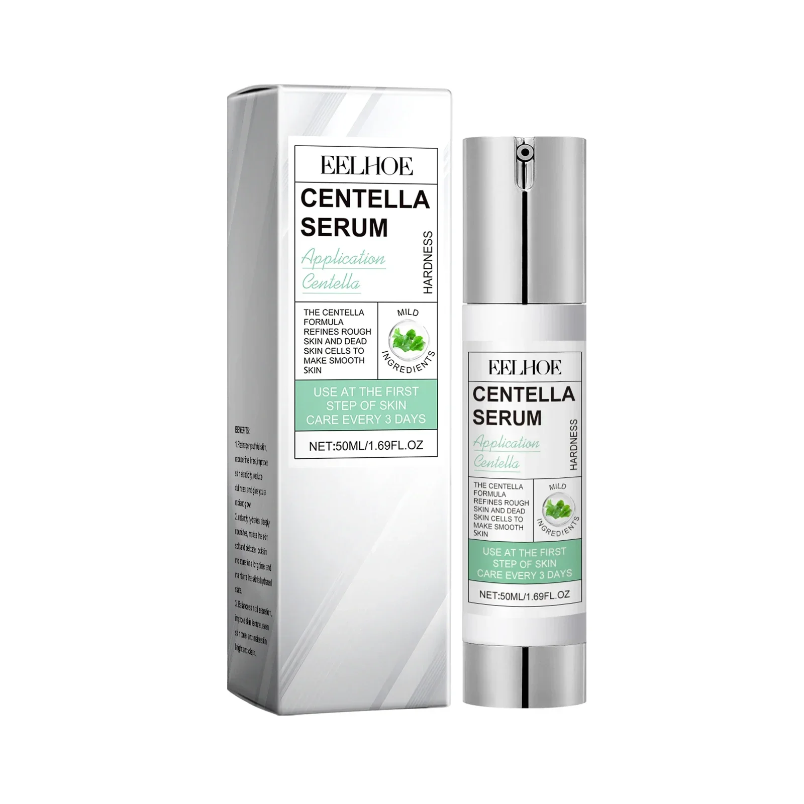 

Centella Serum Rejuvenating Brightening Facial Skin Pores Repair Redness Moisturizing Calming Essence Korean Skin Care Products