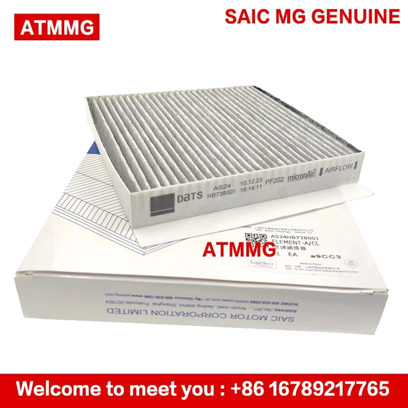 ATMMG For SAIC MG RX5 HS Air Conditioning Filter Activated Carbon AC Air Filter 10170262 10869023 10274214 10354972 10869026