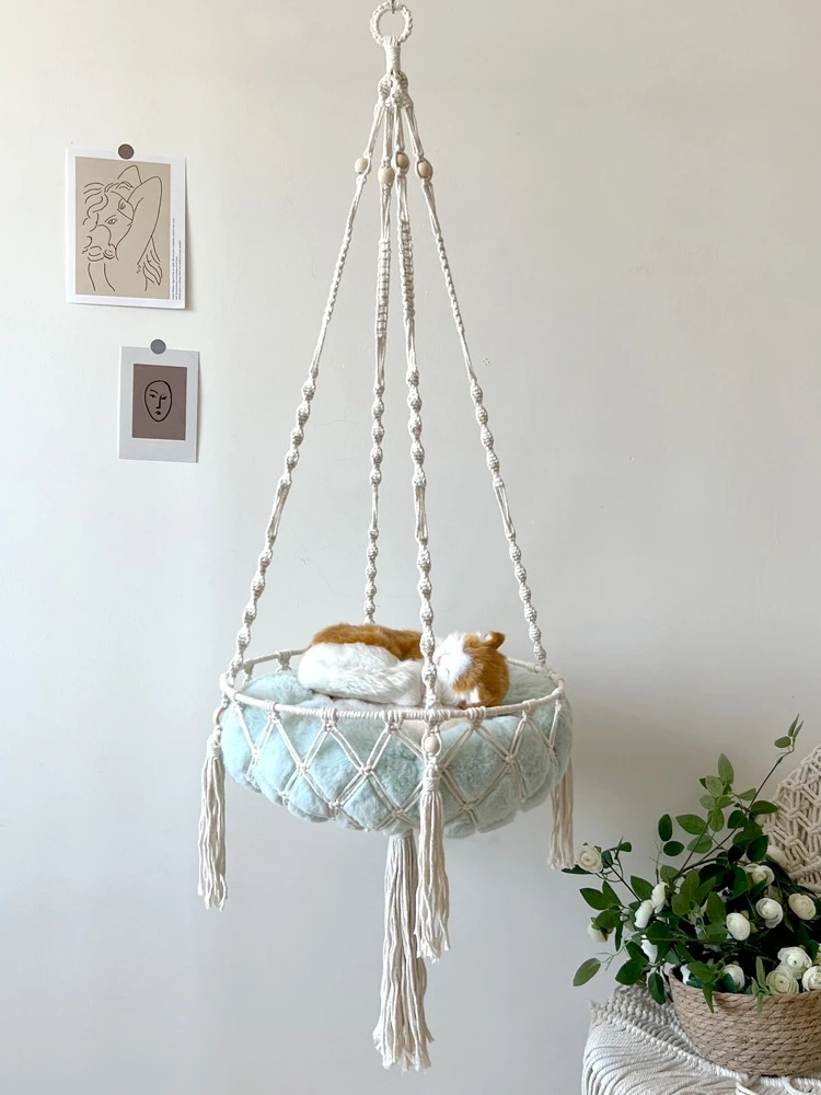 Cat Hammock Window Swing Balcony Sleeping Air Hammock Hanging Nest Hanging Cat Cradle Sun Cat Bed