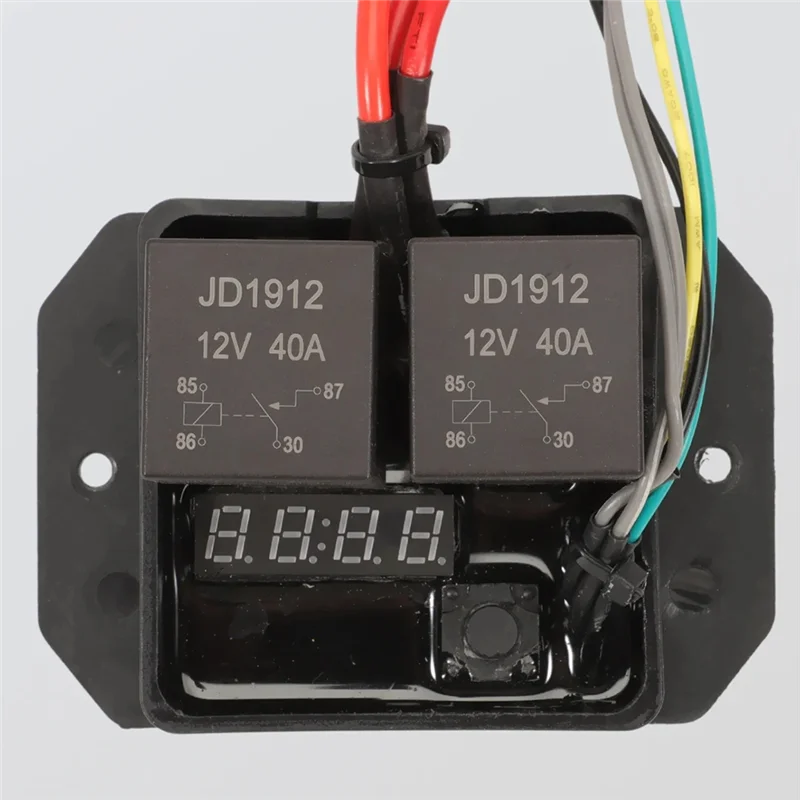 

AU34-12V Digital Radiator Fans Controller Switch Adjustable Temperature Range Electric Thermostatic Fan Kit 0444