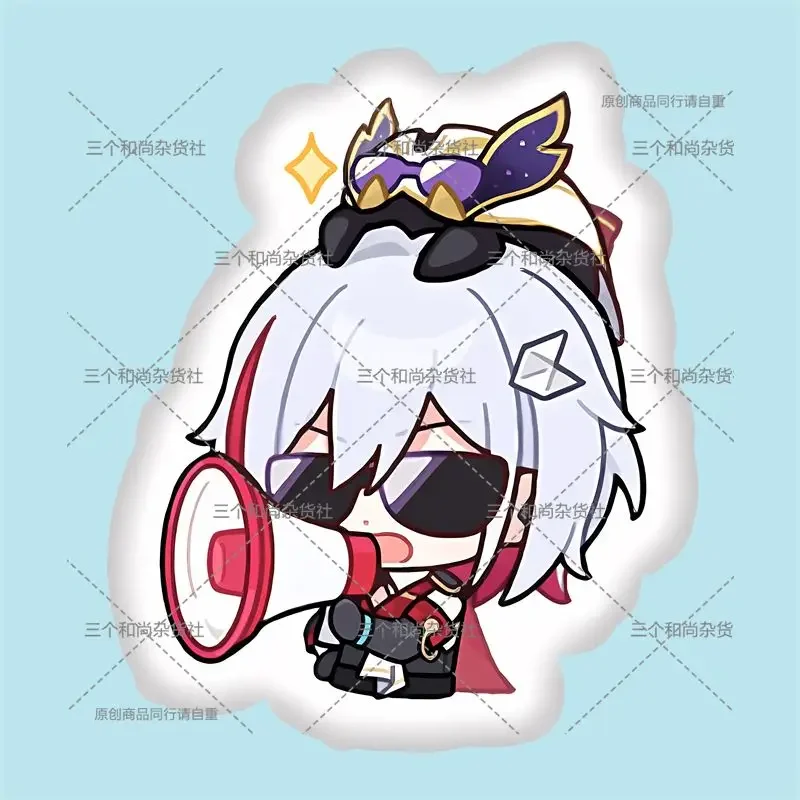 Anime Honkai: Star Rail Topaz Student Nap Pillows Puppet Padding Plush Pillow Sofa Cushion Cartoon Cotton Plushies Gift Cosplay