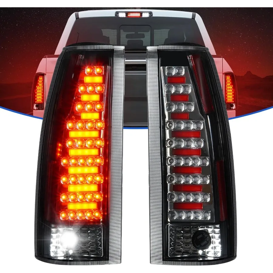 

LED Tail Lights for Chevrolet and GMC Trucks and SUVs Including C K 1500 2500 3500 8899 Suburban 9299 Silverado 9498 Blazer 929