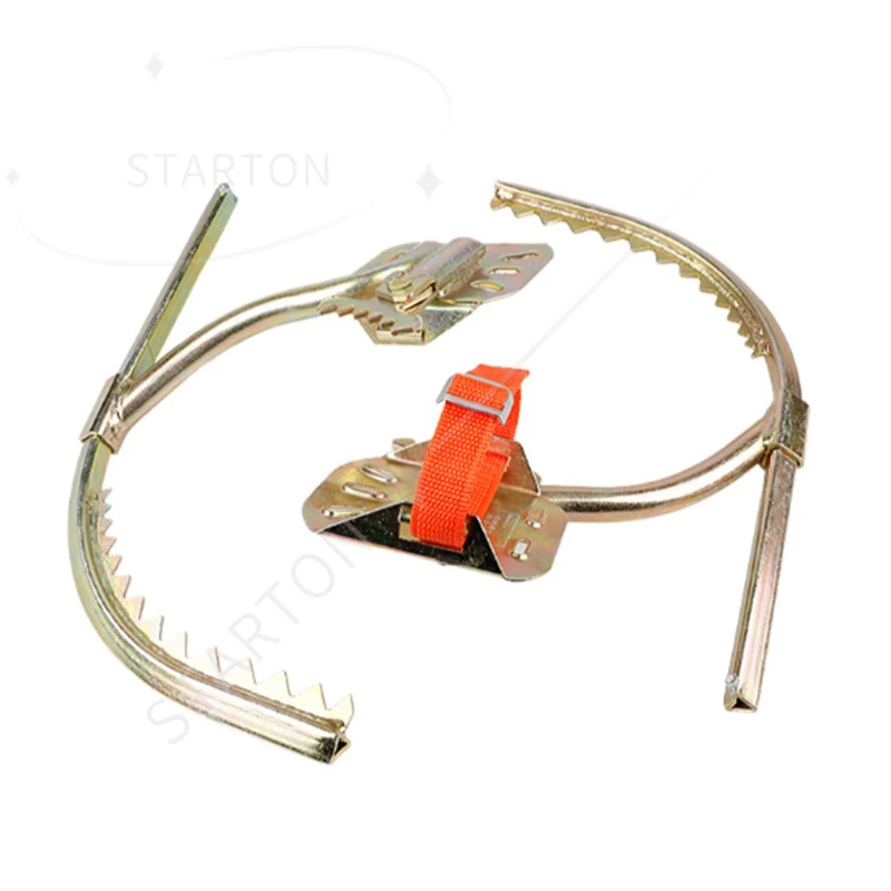 

Professional Foot Buckle Electrician Tree Climbing Tools Safe Tree Maintenance Wooden Pole Foot Buckle