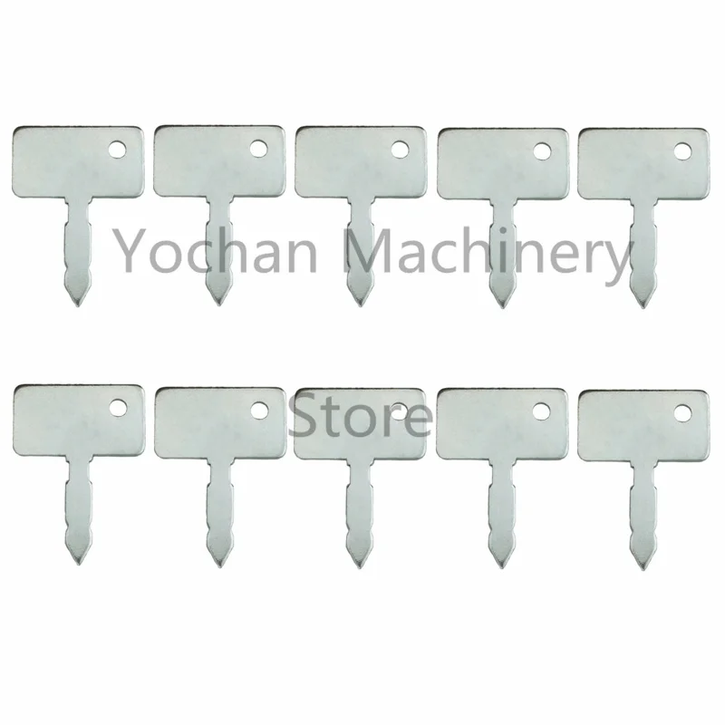 

10 Pcs C5NN11603B 3989 Ignition Keys For Ford New Holland Case 1530 1725 1925 2000 2100 2110 2110LCG 2121 S.3989 Free Shipping