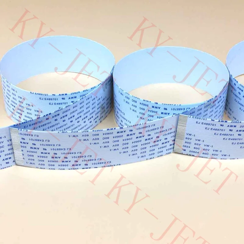 10pcs Head Cable 31pins For Epson DX5 Printhead Cable FFC Flat Data Cable for Allwin Xuli Aifa Witcolor Human Design plotter