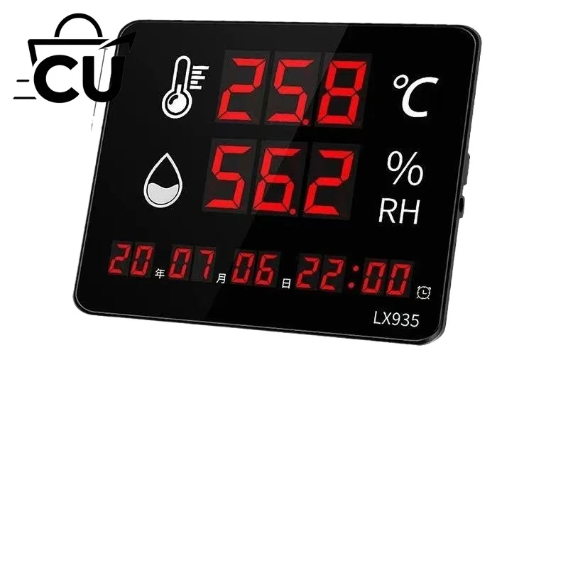 Portable Air Quality Detector with Temperature & Humidity Meter