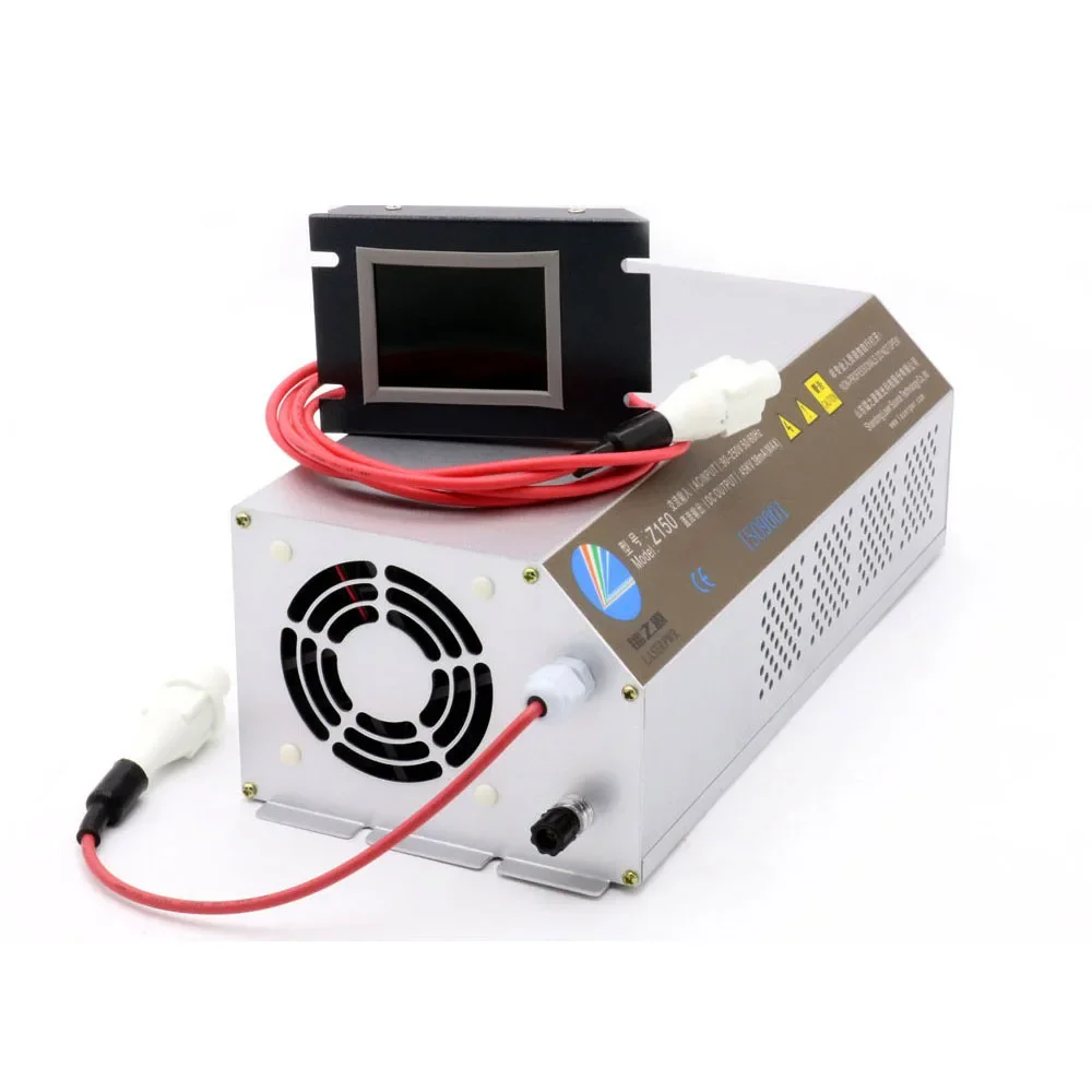 HAOJIAYI Z150 PFC Function Co2 Laser Power Supply For Laser Engraving Cutting Machine 130-150W Co2 Laser Tube