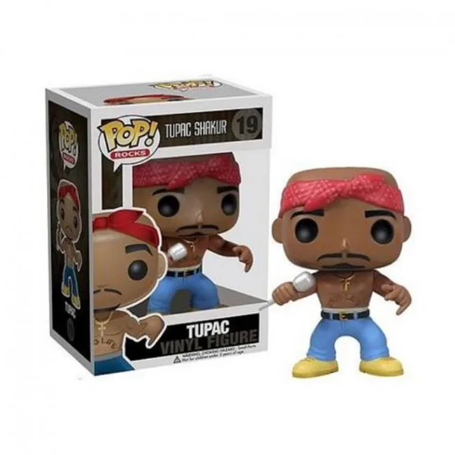 2024 New Funko POP! Rocks 2PAC Star #19 Tupac Shakur #158 Vinyl