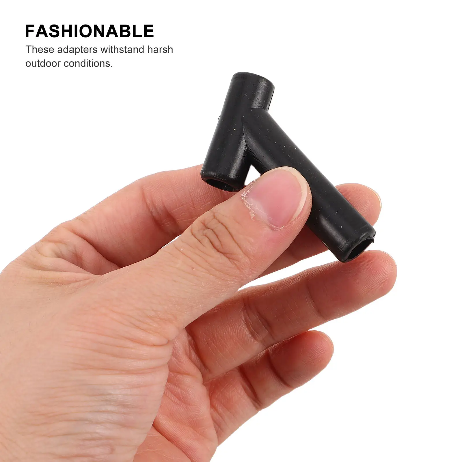 

10Pcs Kite Repair Accessories 3 Way Plastic Rod Adapters DIY Kite Making Supplies Outdoor Flying Sports Connector Replacement