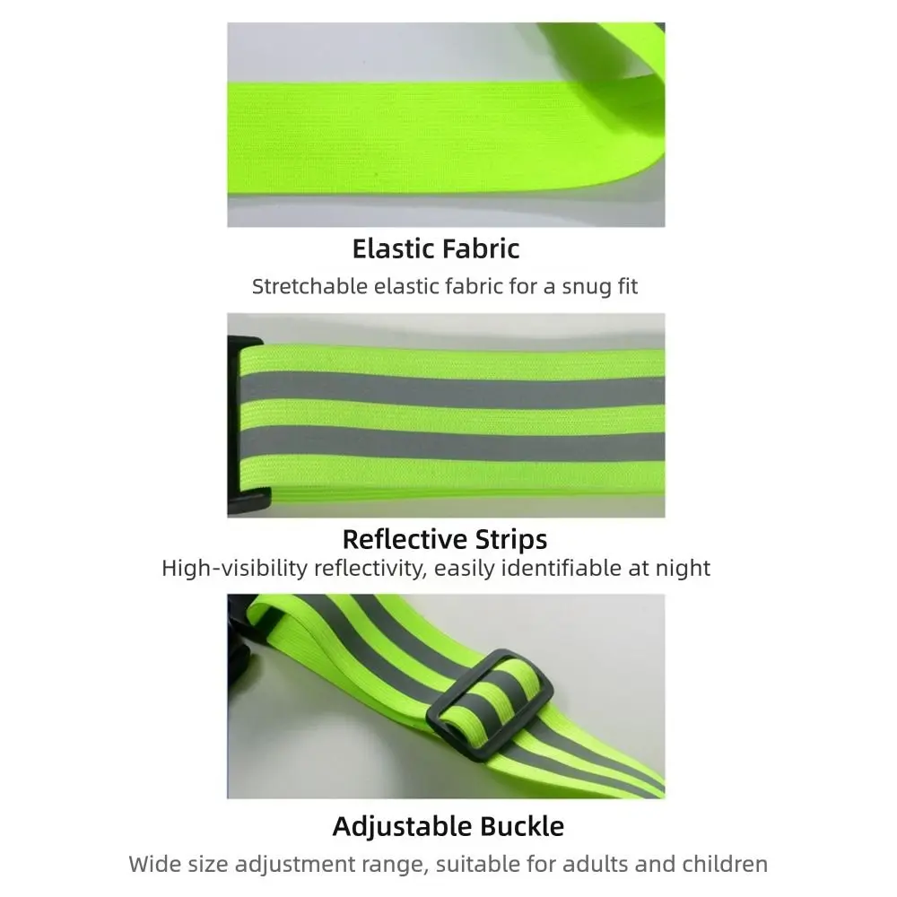 

Multicolor Running Waist Bags Elastic Large Capacity Running Belt Bag Waterproof Reflection Strip Belt Pouch