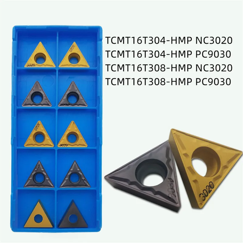 

10 PCS TCMT16T304 HMP PC9030/NC3020 ; TCMT16T308 HMP PC9030/NC3020 Carbide inserts Tough and wear-resistant, high quality