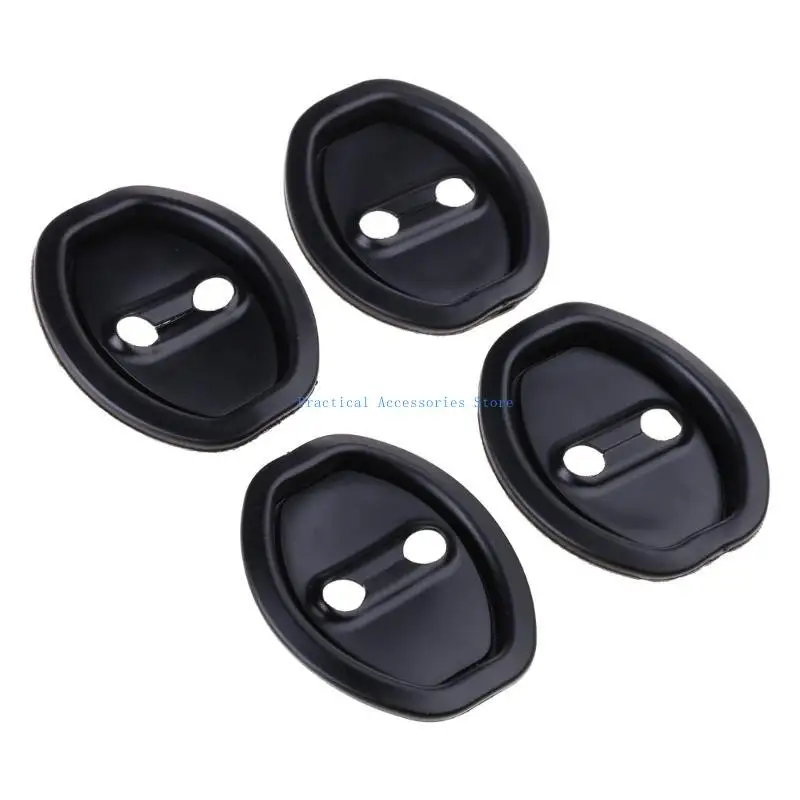 

U75E Car Sound Damper Door Lock Buffer Seal Deadener Quiet Buffer Rubber Pad Damping Protector Car Modification