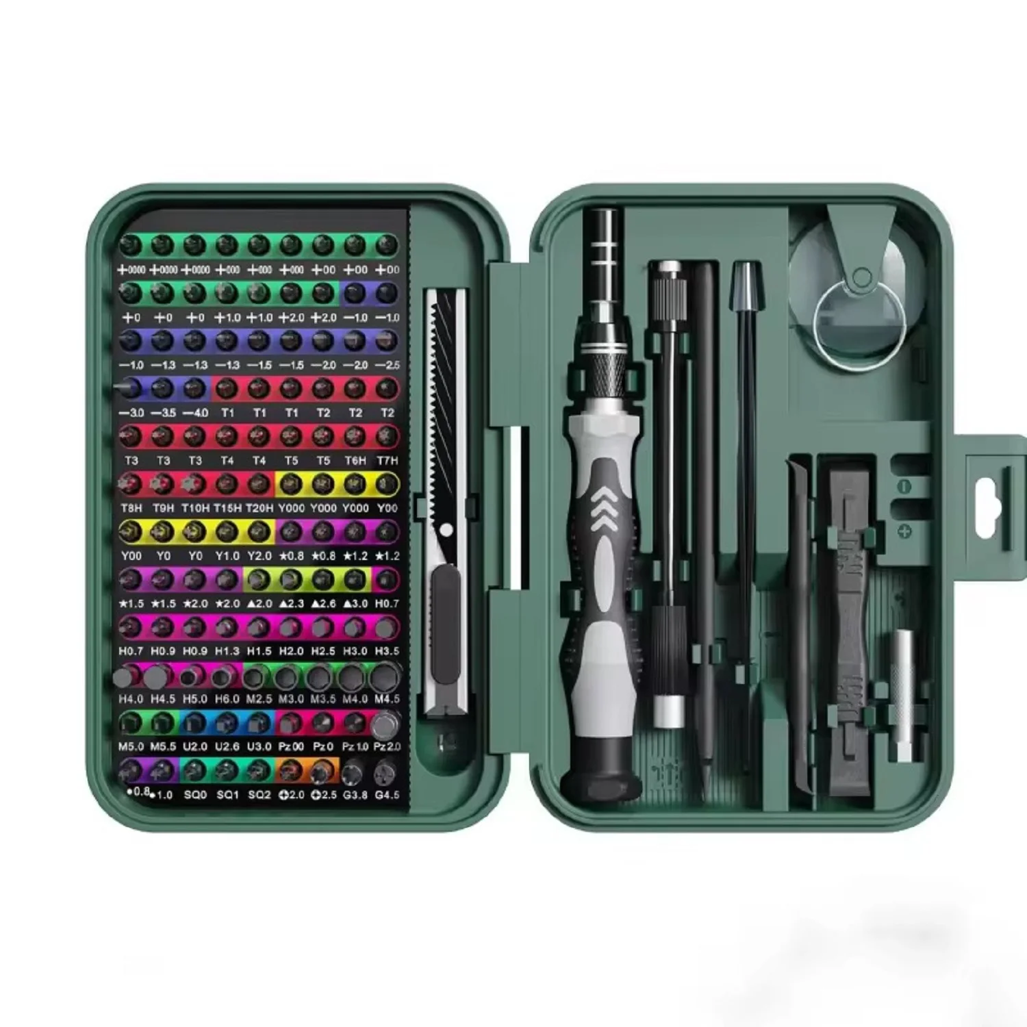 

132 in 1 Precision Screwdriver Set Professional Hand Tool Kit Magnetic Torx Phillips Bits for iPhone Xiaomi Watch Camera Drone