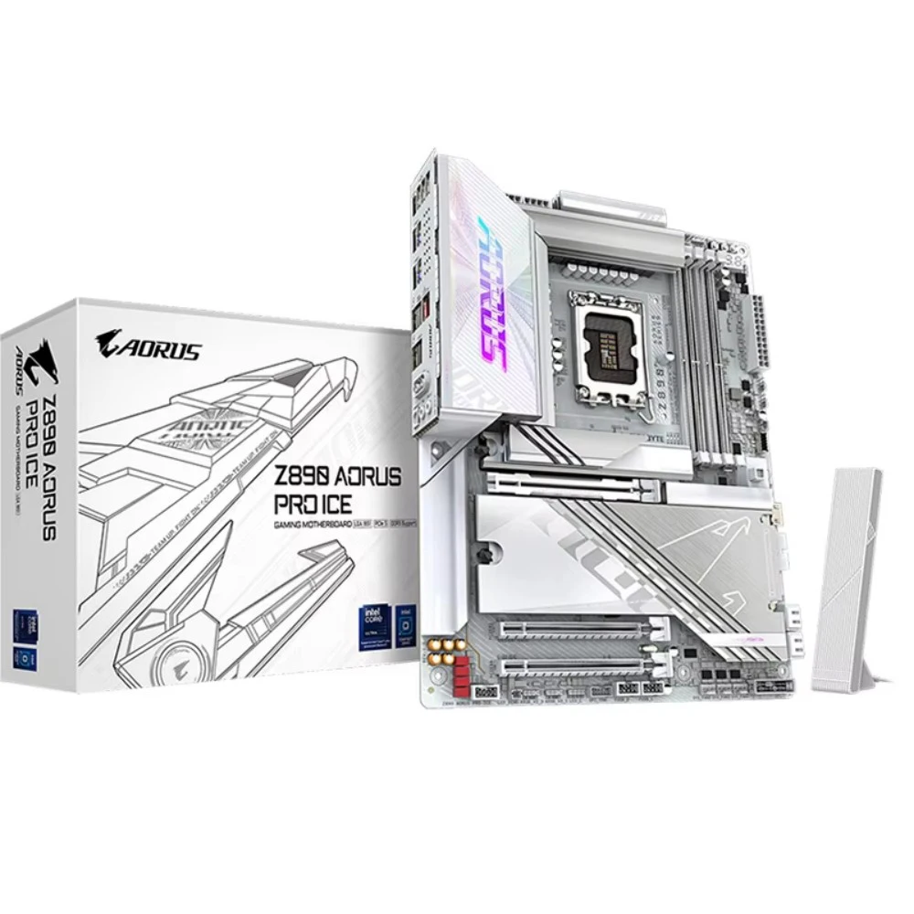Antena EZ-Plug WIFI7 do płyt głównych GIGABYTE Z890 Z890M AORUS ELITE X870 X870E GAMING X EAGLE, magnetyczna antena Wi-Fi7 — zdjęcie produktu 4
