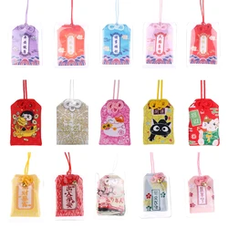 1PC Classic Japanese Prayer Imperial Amulet Omamori Fortune Success WorkGod Of Wealth Maneki Neko Acdemic Kid Gift Pendant