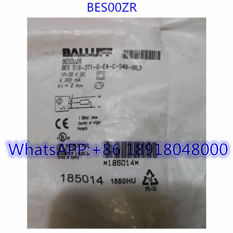 

Brand New BES00ZR proximity switch BES 516-371-G-E4-C-S49-00,3 Fast Shipping