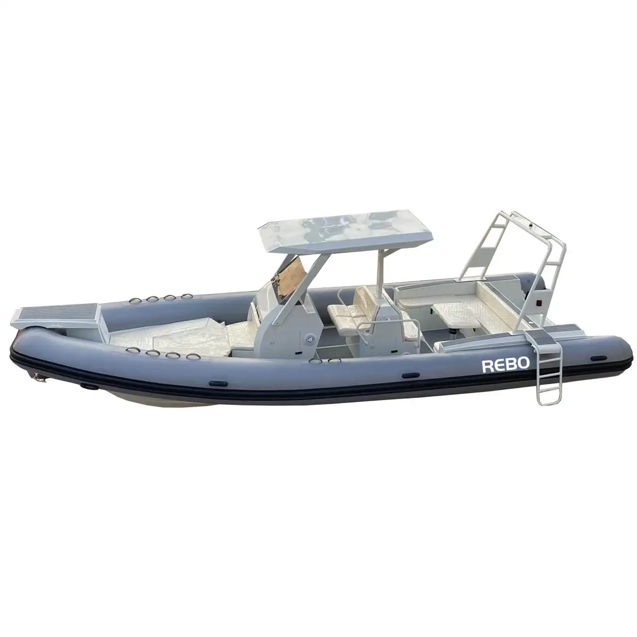 

Luxury 31.5ft RIB 960 ORCA Hypalon Black Deep V Aluminum Hull Inflatable Rigid Boat