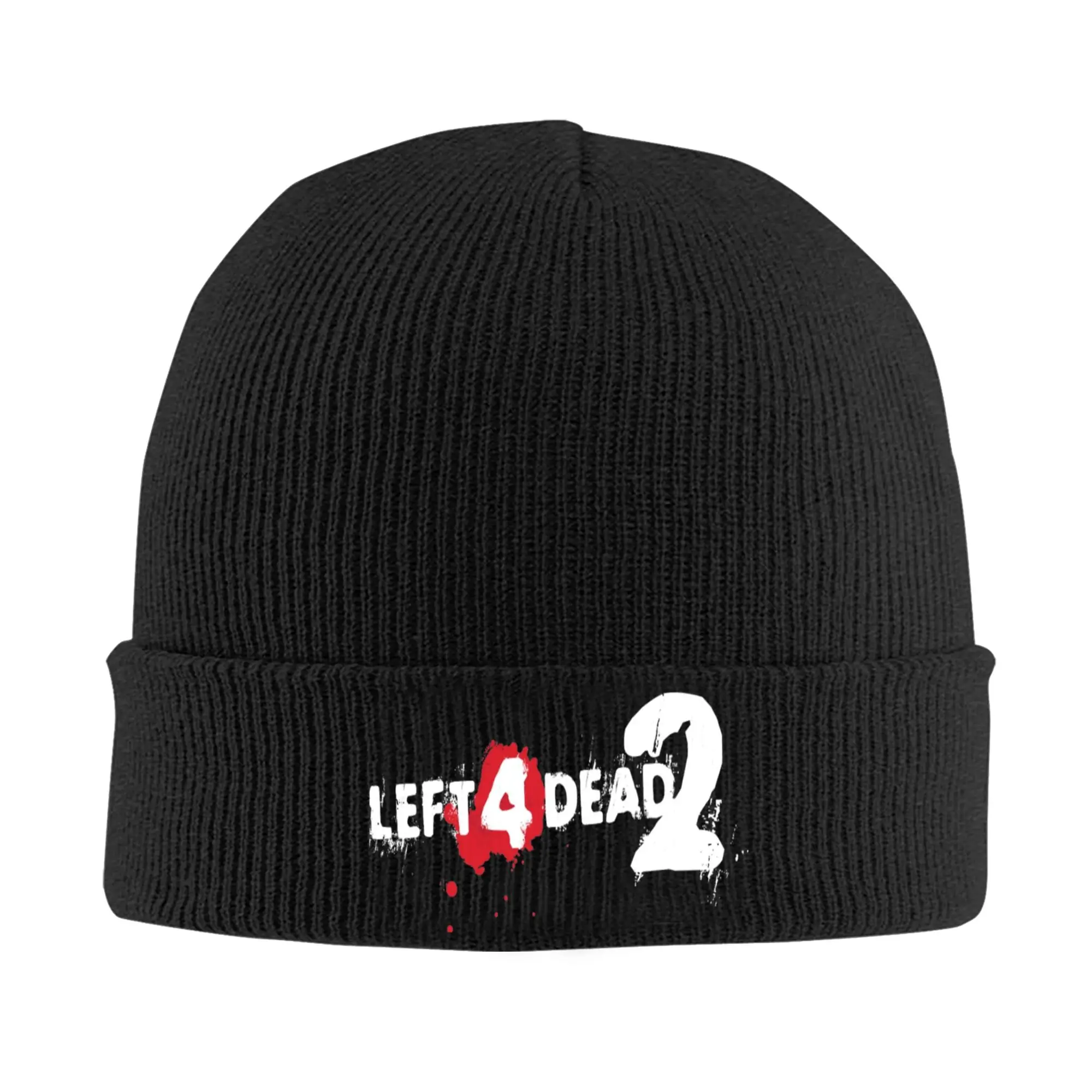 

Left 4 Dead 2 Squad Cuff Beanie Knit Skull Cap For Unisex Warm Skullies Knitted Caps