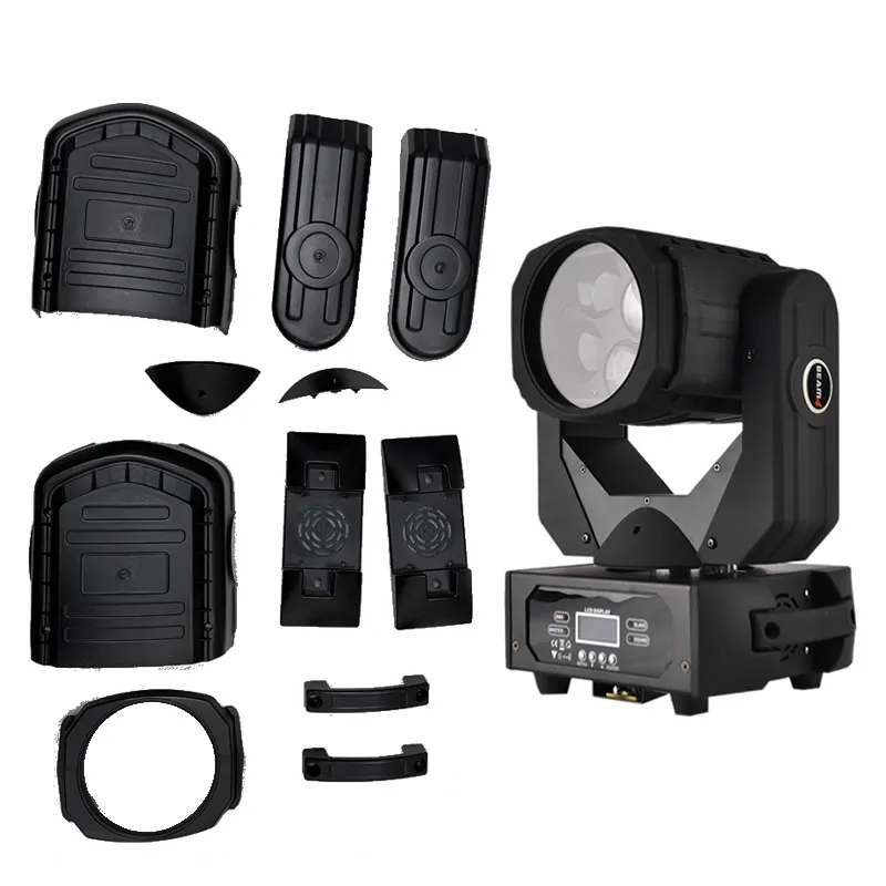 

Super Beam 4X25W Moving Head Cover Small Louver Display Side Cover Handle Shells Housing Beam Arm Cover