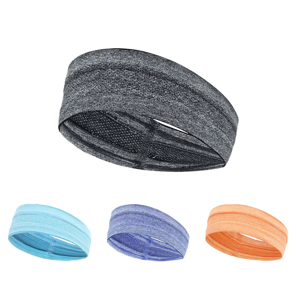 

Summer Sports Headbands For Women Fitness Run Yoga Bandanas Solid Color Elastic Hair Bands Stretch Makeup Hair Accessories
