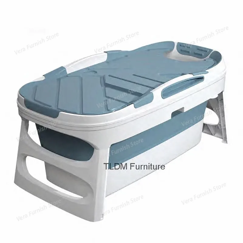 

Foldable Plastic Bathtubs for B&B Japanese Large Capacity Thickened Bathtub Luxury Fashion Design Portable Bathtubs for Toilets