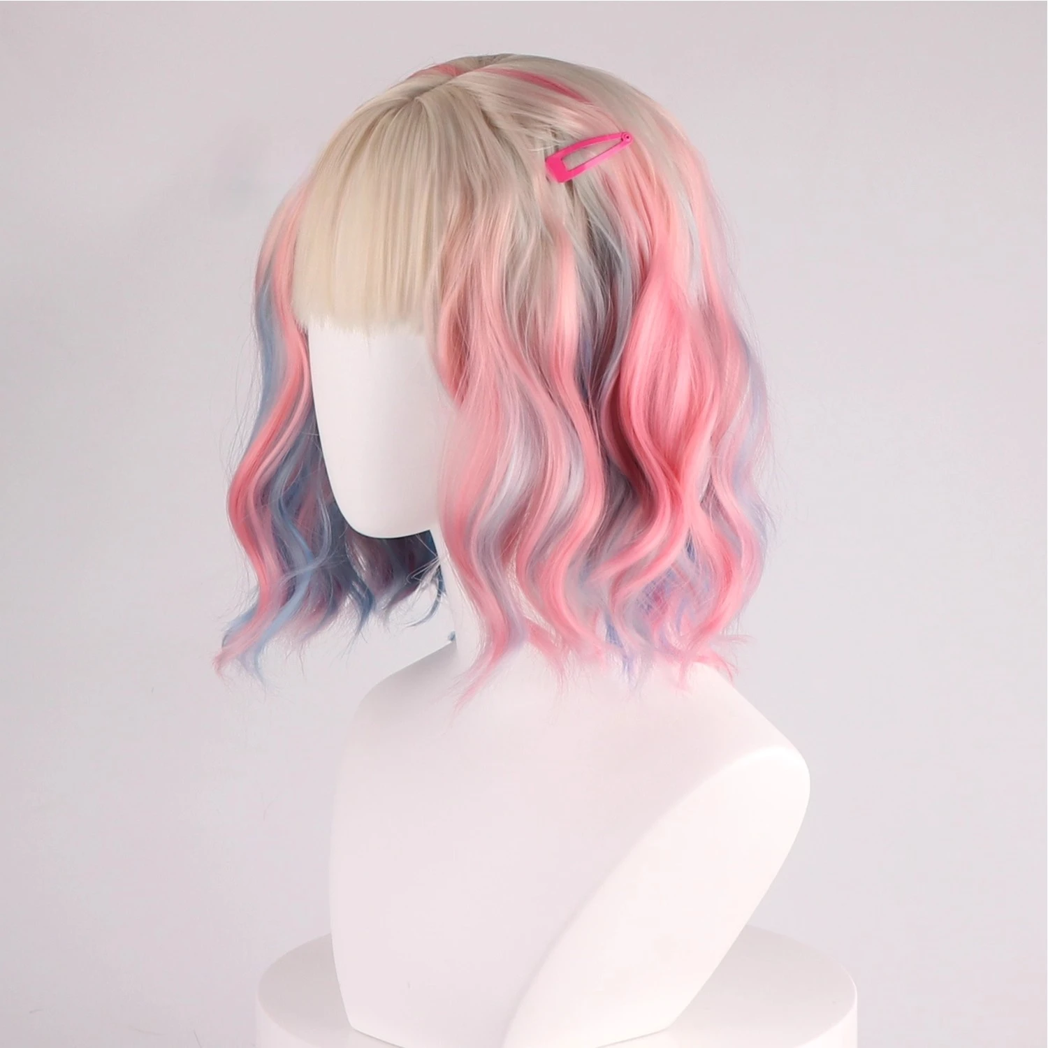 إنيد سنكلير شعر مستعار تأثيري الأربعاء2 بالذئب فتاة اثنين من لهجة التدرج اللون الشعر