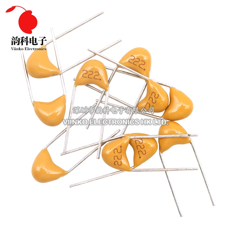 18values*10pcs = 180pcs Monolithic Ceramic Capacitor Kit 50V 20pF - 1uF Capacitance Assorted Set DIY