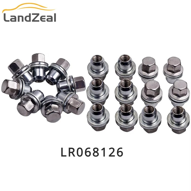 LR068126 20PCS Alloy Wheel Lug Nutsb 22MM for Range Rover Sport  for Land Rover Discovery 3 4 2004-2014