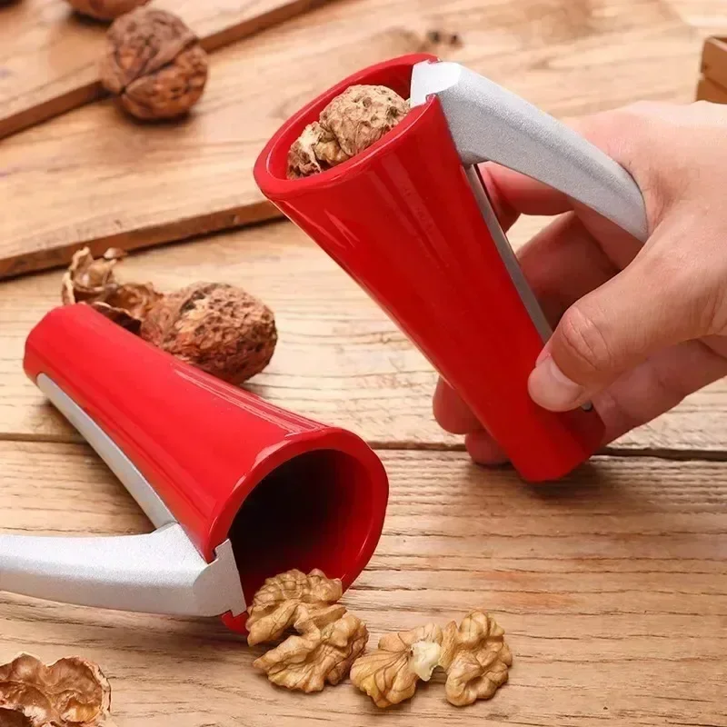 Clip multifuncional para nueces, abridor de cáscara de avellanas, cáscara para el hogar, nueces abiertas, abridor de castañas, Clip para pecan О Iyolıл