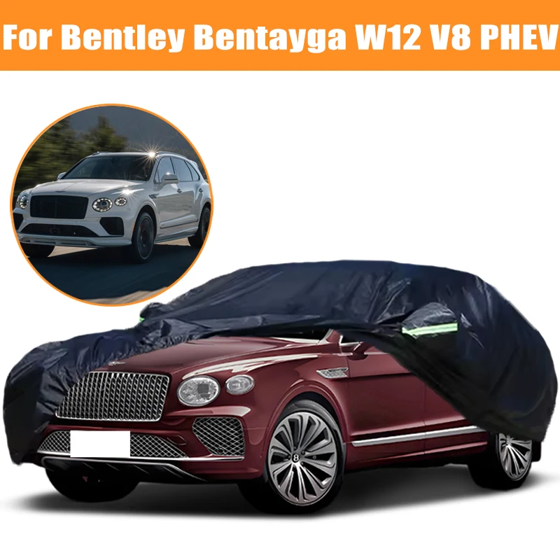 

Car Cover for Bentley Bentayga W12 V8 PHEV - Outdoor Full Body Protection, Waterproof Dustproof Heat-Resistant Car Accessories