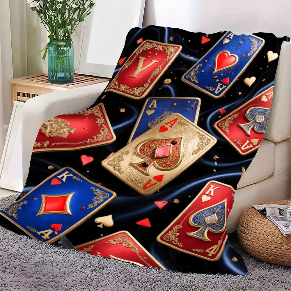 مجموعة أوراق اللعب المزخرفة الفاخرة - مجموعة أنيقة تتميز بآس القلوب وآس البستوني وملك الماس والجوكر المخصص #2