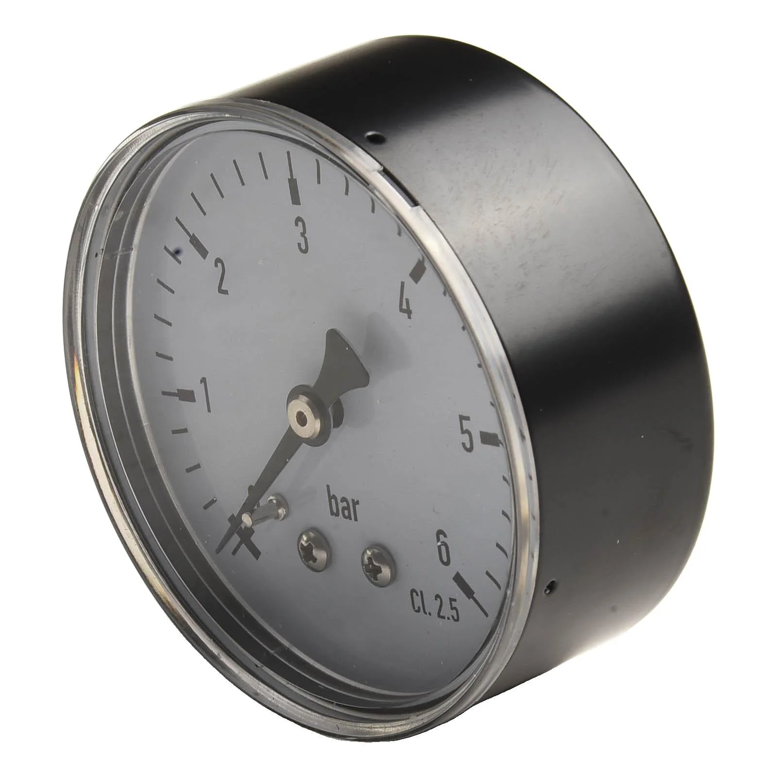 0-6 Bar Gauge Pressure Gauge Essential Tool For Technicians Robust Materials Stable Connection Versatile Application