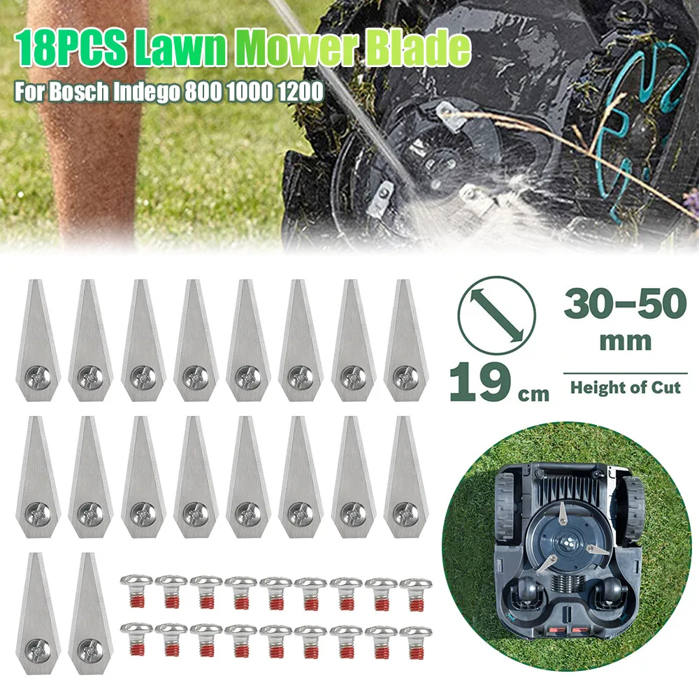 18PCS Lawn Mower Bl…