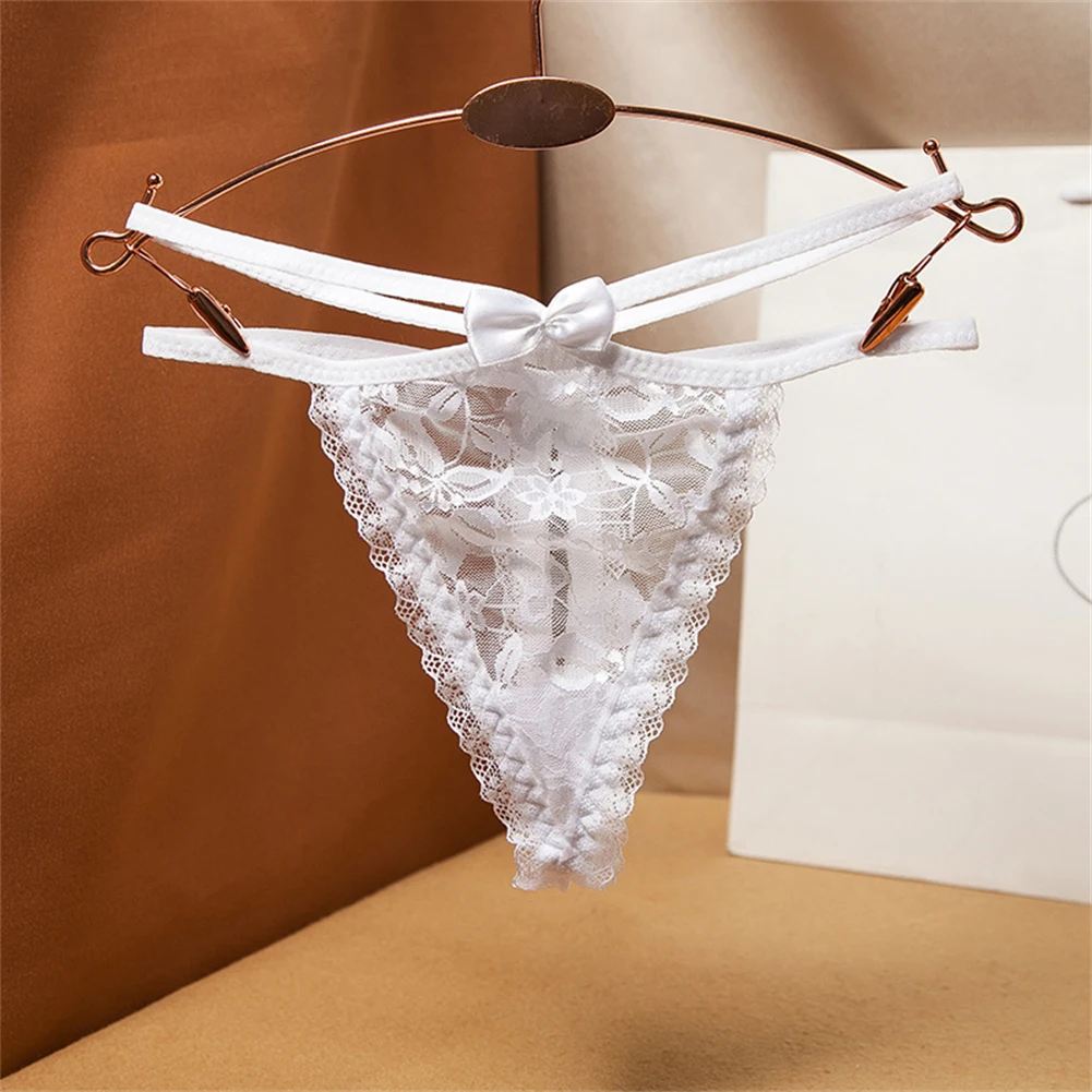 

Women's Low Rise Sheer Women Sexy Low Rise Lace Thong G string Panties Lingerie Underwear Mesh T back Free Size