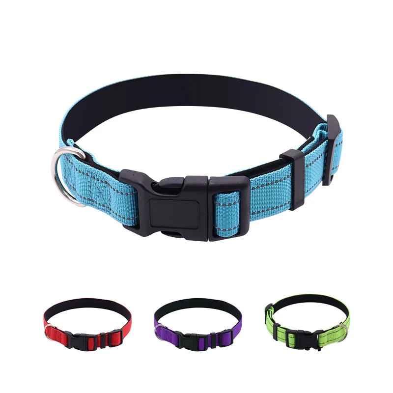 

Pet Nylon Collar Thickened Dog Collar, Dog Collar Wearable Woven Nylon Collar Accessories Supplies