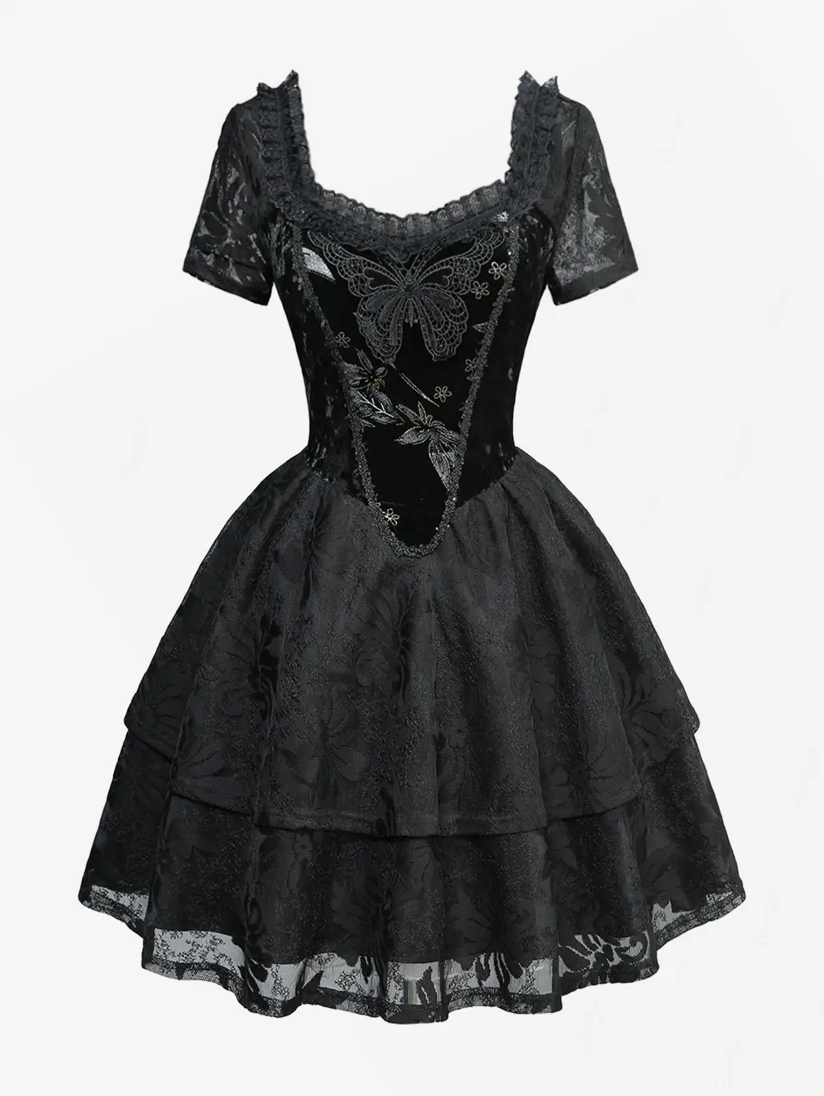long sleeve turtleneck dress mini black Core Rib Mock Neck Long Sleeve Dress | Only $ 35 main image 1