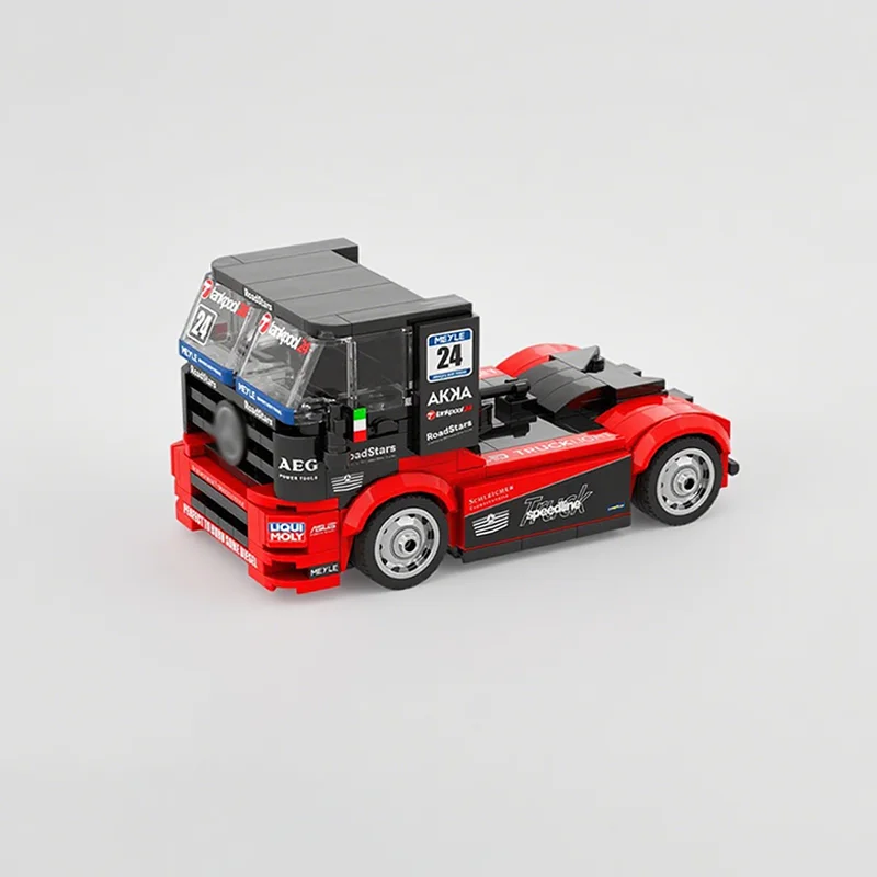 

Строительный блок MOC, модель автомобиля, игрушка для гонок по скорости для мальчиков и взрослых, рождественский подарок, 293 детали, творческое развлечение своими руками