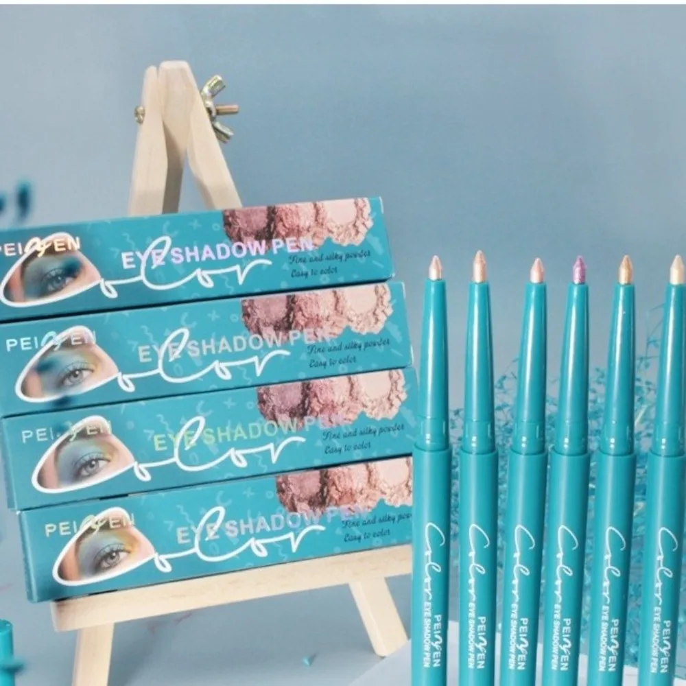 

Водостойкий карандаш для теней для век, долговечные перламутровые перламутровые тени для век, многофункциональные мерцающие кремовые тени для век