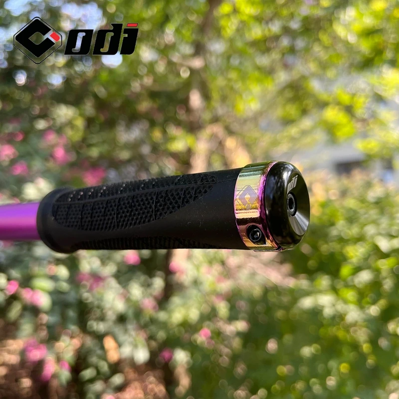 ODI Fahrrad-Erweiterungsgriffstopfen, ultraleichte Balance-Griffstopfen aus Aluminiumlegierung, Fahrradstangen-Endkappen für DH/XC Fahrradteile – Detail 1