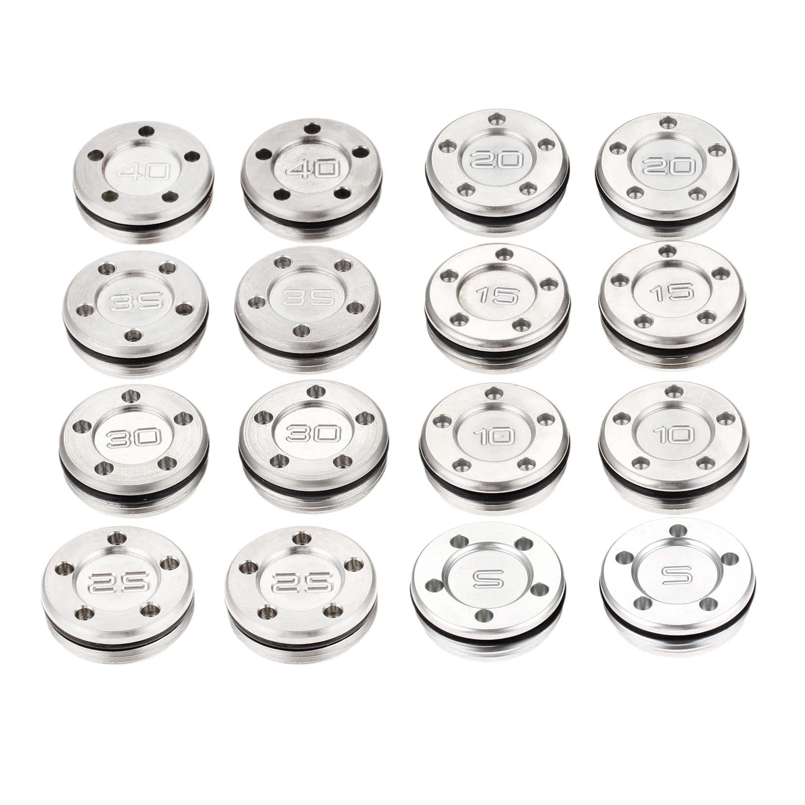 2 Pcs Silver Golf Putter Weights for Scotty Cameron Putters Golf Club Heads 5g 10g 15g 20g 25g 30g 35g 40g Replacements